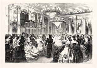 BALL AT WILLIS'S ROOMS GIVEN BY THE ST. GEORGE'S VOLUNTEER CORPS