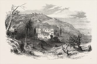 MAISON CHAUVE, NEAR ALGIERS, THE RESIDENCE OF MR. COBDEN, M.P. FOR ROCHDALE
