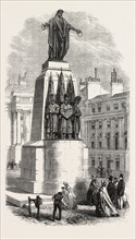 THE GUARDS' MEMORIAL AT WATERLOO PLACE, PALL MALL, UK