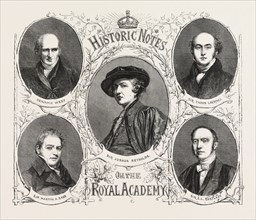 PORTRAITS OF THE PRESIDENTS OF THE ROYAL ACADEMY.