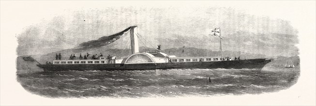 THE SOUTHAMPTON AND ISLE OF WIGHT IMPROVED STEAM-BOAT COMPANY'S PACKET LORD OF THE ISLES.