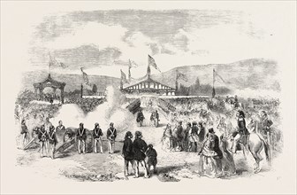 COMMENCEMENT OF THE SMYRNA AND AÃèDIN RAILWAY, TURKEY, 1854