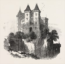THE CHATEAU, AT PAU, FRANCE, 1854