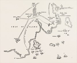 PLAN OF THE ATTACK ON BOMBARSUND, 1854