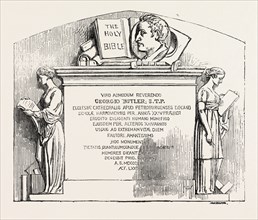 MONUMENT TO THE LATE REV. DR. BUTLER, IN HARROW CHURCH, 1854