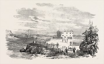 SURRENDER OF THE TOWER OF PRASTO, BOMARSUND, 1854