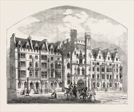 WESTMINSTER IMPROVEMENTS: NEW HOUSES IN THE BROAD SANCTUARY, 1854