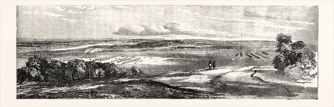 ENCAMPMENT OF TROOPS, AT VARNA, 1854