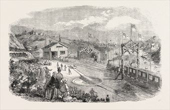 THE NORWEGIAN TRUNK RAILWAY: EIDSVOLD STATION, 1854