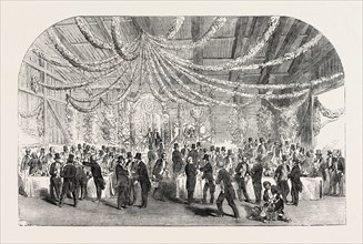 COLLATION, AT THE OPENING OF THE NORWEGIAN TRUNK RAILWAY, 1854
