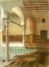 Interior of Mosque at Casbah, 1885, Algiers