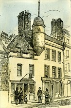 Aberdeen, 1885, U.K., Byron's house in Broad Street