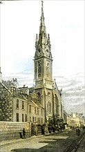 Aberdeen, The Roman Catholic Cathedral, 1885, UK