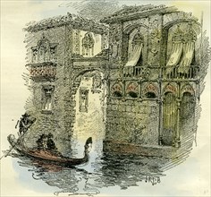 Venice by Gondola, 1892, Italy