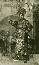 San Francisco, A Chinese Actor in the Theatre,1891, USA