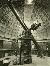 California, the largest telescope in the world, 1891, USA
