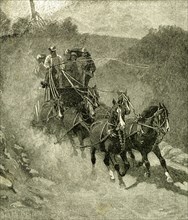 1891, Entering the Yosemite Valley, USA