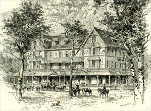 The Stoneman House, Yosemite Valley, 1891, USA