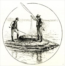 The Hot Cone in the Yellowstone Lake, 1891, USA