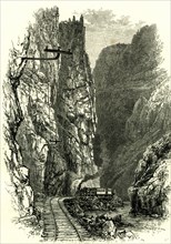 The Royal Gorge of the Arkansas, 1891, USA