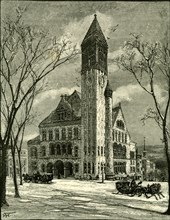 The City Hall, Albany, 1891, USA
