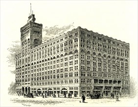 The Auditorium Building, Chicago, USA, 1891