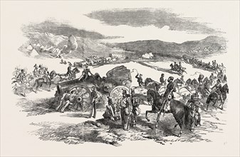 THE CRIMEAN WAR: HEAVING GUNS, AT BALACLAVA, 1854