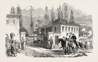 THE CRIMEAN WAR: LORD RAGLAN'S HEADQUARTERS, AT BALACLAVA, 1854