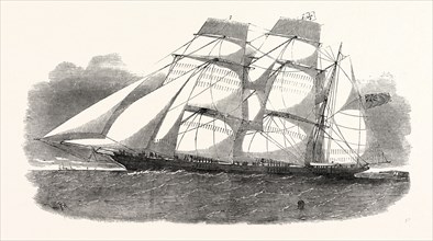 THE SUNDERLAND CLIPPER BARQUE, FLYING DRAGON, 1854
