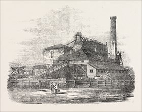 MOUTH OF THE HARTON COAL-PIT, SOUTH SHIELDS, 1854