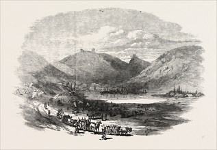 THE CRIMEAN WAR: BALACLAVA, VIEW INSIDE THE PORT, 1854