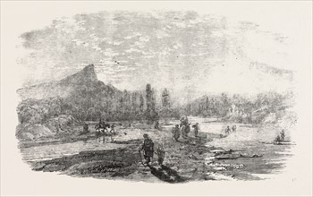 VIEWS IN THE CRIMEA: BANKS OF THE ALMA, 1854