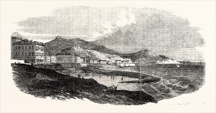 NICE, FROM THE WEST, FRANCE, 1854