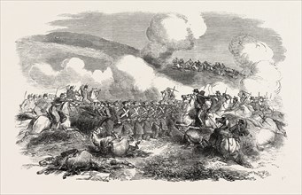 THE CRIMEAN WAR: CHARGE OF THE CHASSEURS D'AFRIQUE, OCTOBER 25, 1854