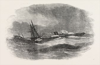 THE CRIMEAN WAR: THE HURRICANE IN THE BLACK SEA: WRECKS OFF THE KATSCHA, 1854