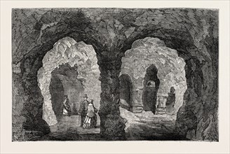 THE GROTTO, IN HAWKSTONE PARK, 1854