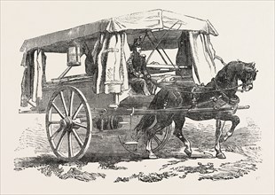 THE CRIMEAN WAR: AMBULANCE FOR THE WOUNDED, 1854