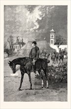 NEWMARKET AND ITS SURROUNDINGS: THE SQUIRE (MR. ABINGTON) AT BEDFORD LODGE
