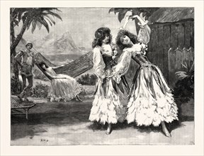ROBINSON CRUSOE, THE GUARDS' BURLESQUE AT THE CHELSEA BARRACKS: THE PAS DE DEUX IN THE SECOND ACT,