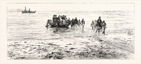 ARRIVAL OF SIR HENRY AND LADY LOCH FROM THE MAINLAND