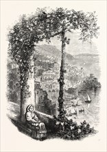 AMALFI, FROM THE TERRACE OF THE SUPPRESSED CONVENT