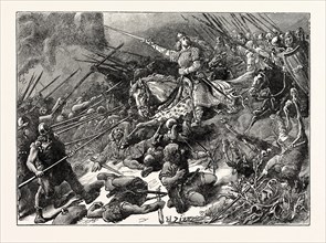 THE "LADY OF THE MERCIANS" FIGHTING THE WELSH