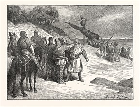 HAROLD TAKEN PRISONER BY THE COUNT OF PONTHIEU