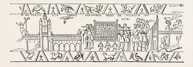 INCIDENTS COPIED FROM THE BAYEUX TAPESTRY.