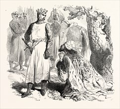ISAAC OF CYPRUS BEGGING FOR THE RELEASE OF HIS DAUGHTER