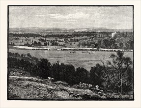 RUNNYMEDE, FROM COOPER'S HILL