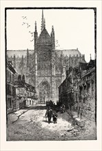 PORCH OF THE GOLDEN VIRGIN: AMIENS CATHEDRAL