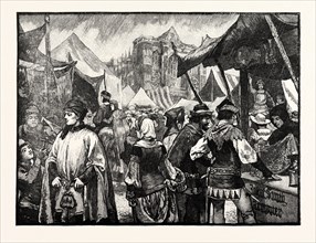 FAIR AT WESTMINSTER IN THE FOURTEENTH CENTURY