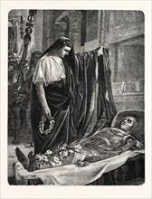 THE ROMAN EMPEROR BEFORE THE CORPSE OF ALEXANDER.