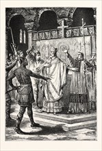 THE MURDER OF THOMAS X BECKET.